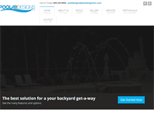 Tablet Screenshot of pooldesignsinc.com